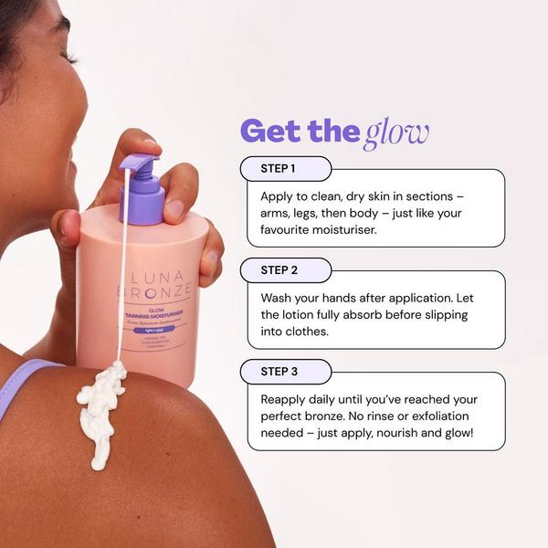 Luna Bronze Glow Tanning Moisturiser #6