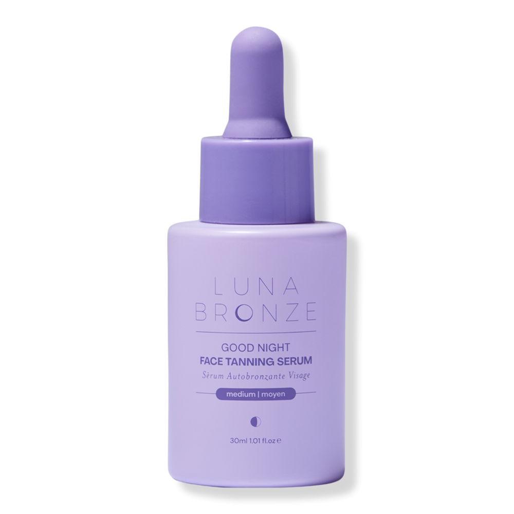 Luna Bronze Good Night Face Tanning Serum