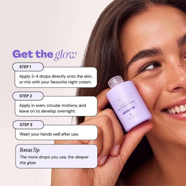 Luna Bronze Good Night Face Tanning Serum #7