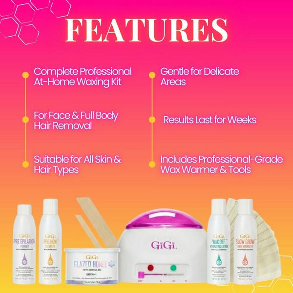 Gigi LET'S WAX All You Need Kit #4