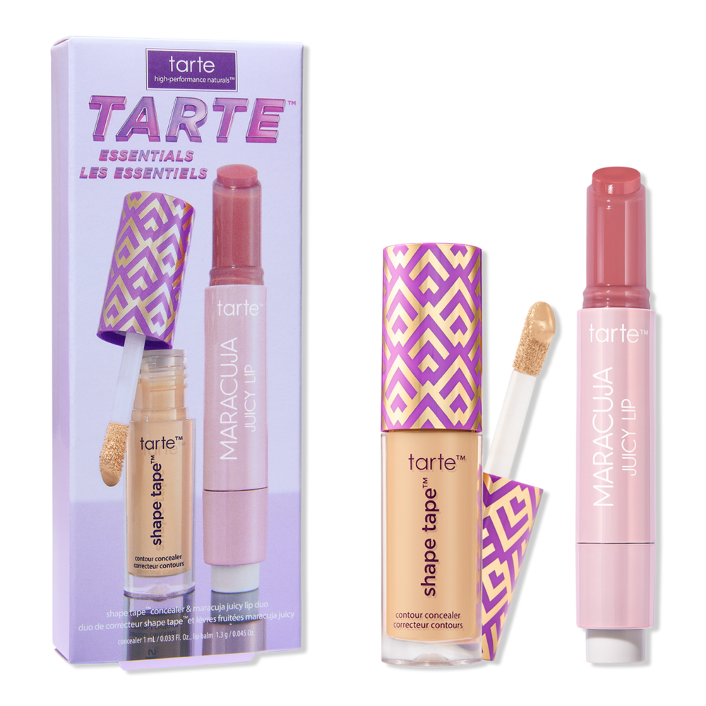 Tarte Essentials Shape Tape & Maracuja Juicy Lip Duo