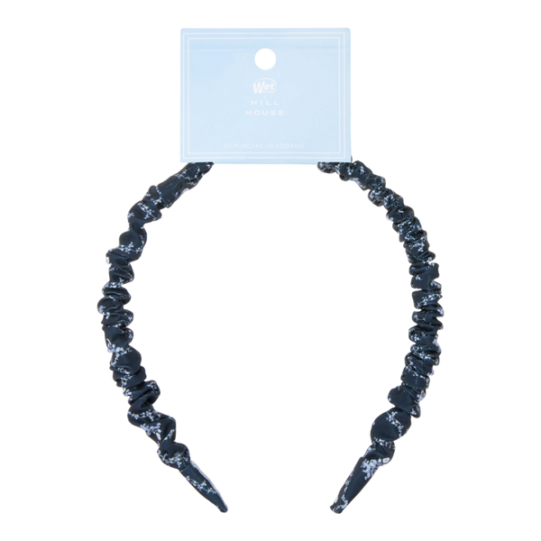 Wet Brush Wet Brush x Hill House Navy Trellis Silk Scrunchie Headband #2