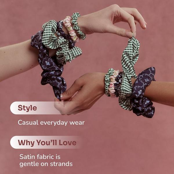 Wet Brush Wet Brush x Hill House Satin Skinny Scrunchies #4