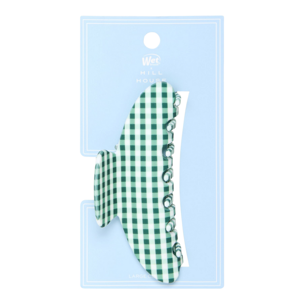 Wet Brush Wet Brush x Hill House Green Gingham Large Claw Clip #2