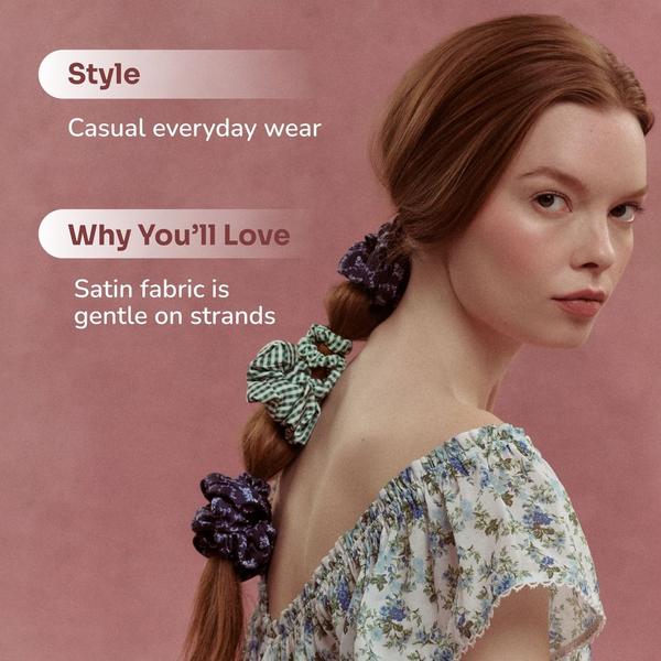 Wet Brush Wet Brush x Hill House Large Silk Scrunchie #3