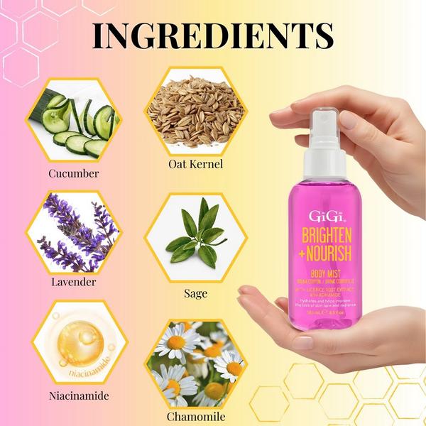 Gigi Brighten + Nourish Body Mist #4