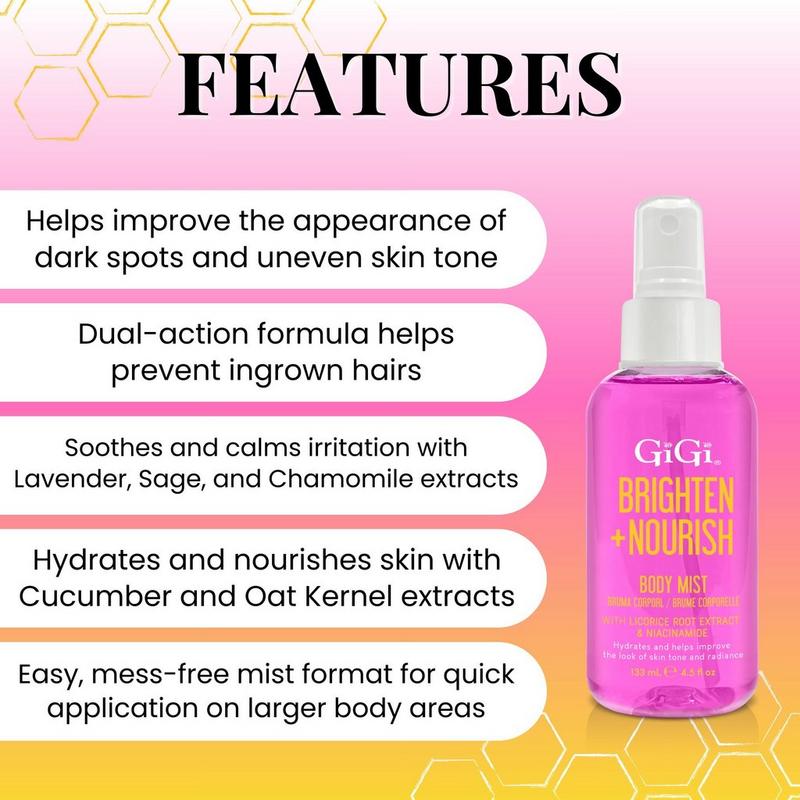 now foods glutathione Gigi - Brighten + Nourish Body Mist