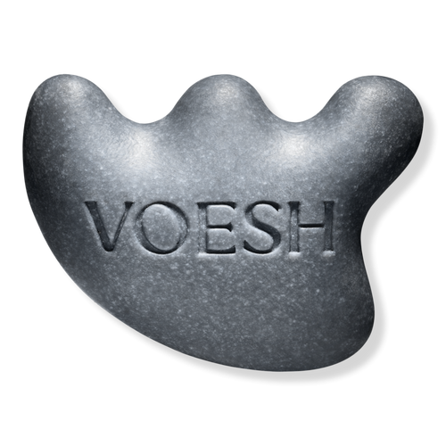 VOESH Gua Sha Massage Body Cleansing Bar with Niacinamide and Charcoal