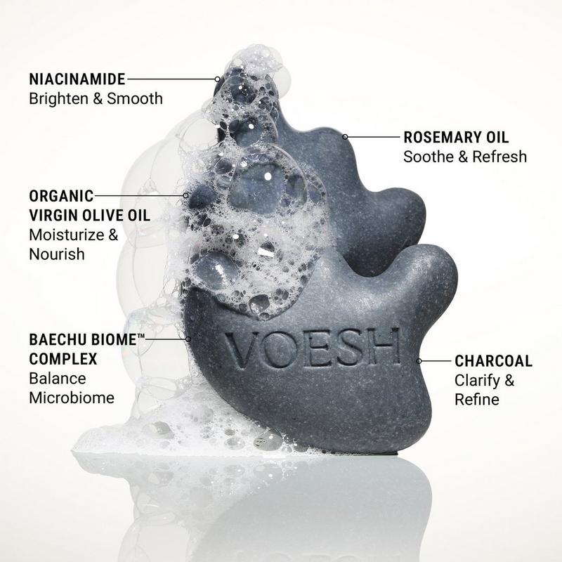 VOESH - Gua Sha Massage Body Cleansing Bar with Niacinamide and