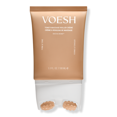 VOESH Tone'd Firming Body Massage Roller Crème with Caffeine & Peptides