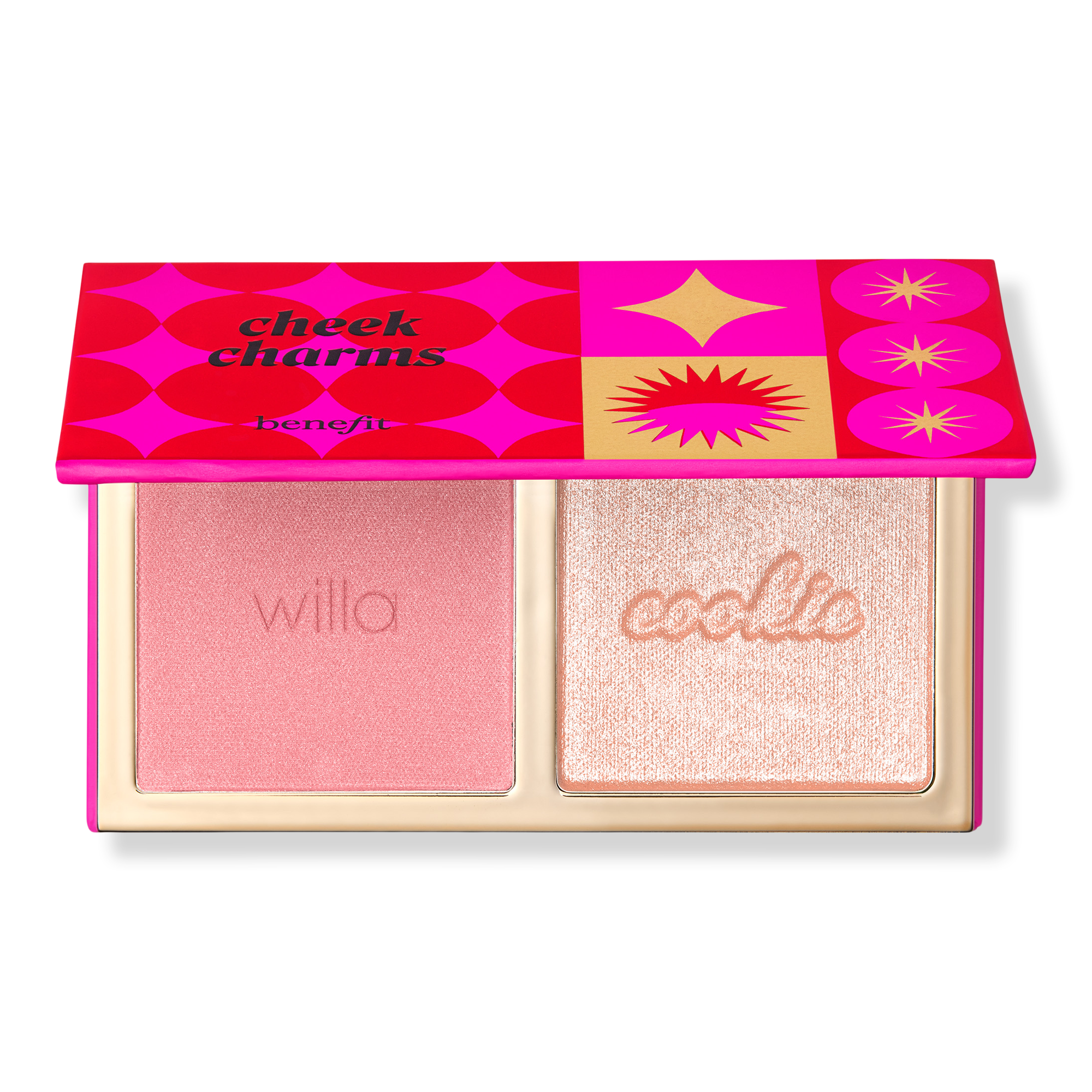 Benefit Cosmetics Cheek Charms Limited Edition Blush & Highlighter Palette #1