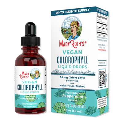 MaryRuth's Vegan Chlorophyll Liquid Drops Peppermint