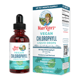 MaryRuth's Vegan Chlorophyll Liquid Drops Peppermint