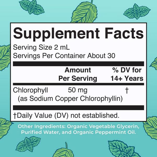 MaryRuth's Vegan Chlorophyll Liquid Drops Peppermint #4