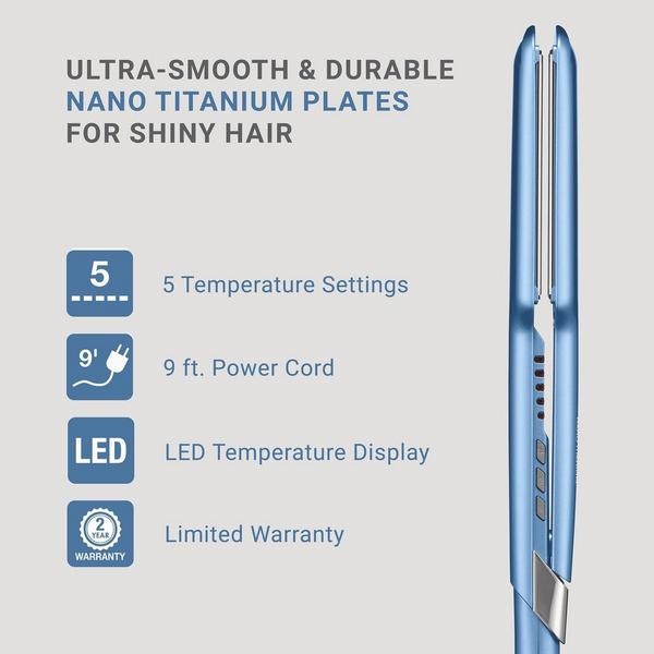 BaBylissPRO Nano Titanium Ultra-Sleek Straightening Iron #6