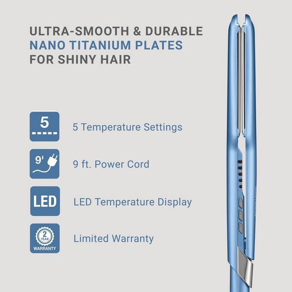 BaBylissPRO Nano Titanium Ultra-Sleek Straightening Iron #5