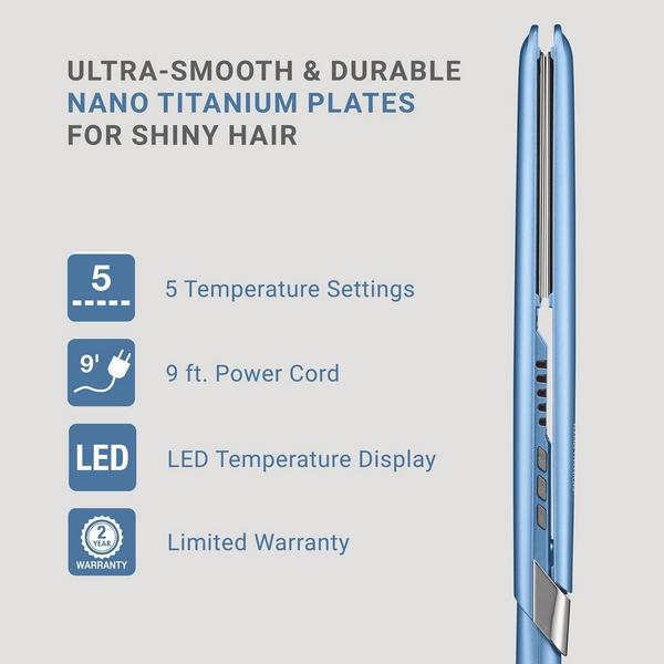 BaBylissPRO Nano Titanium Ultra-Sleek Straightening Iron #6