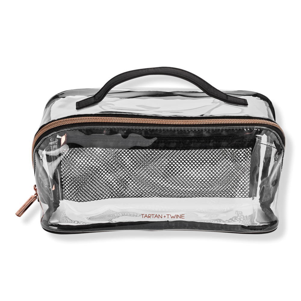 Tartan + Twine Clear Zip Cube Organizer