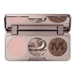 Morphe Limited Edition Trophy Wife Eyeshadow Trio - Platinum Bombshell