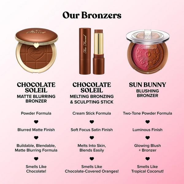 Too Faced Chocolate Soleil Matte Blurring Bronzer #9