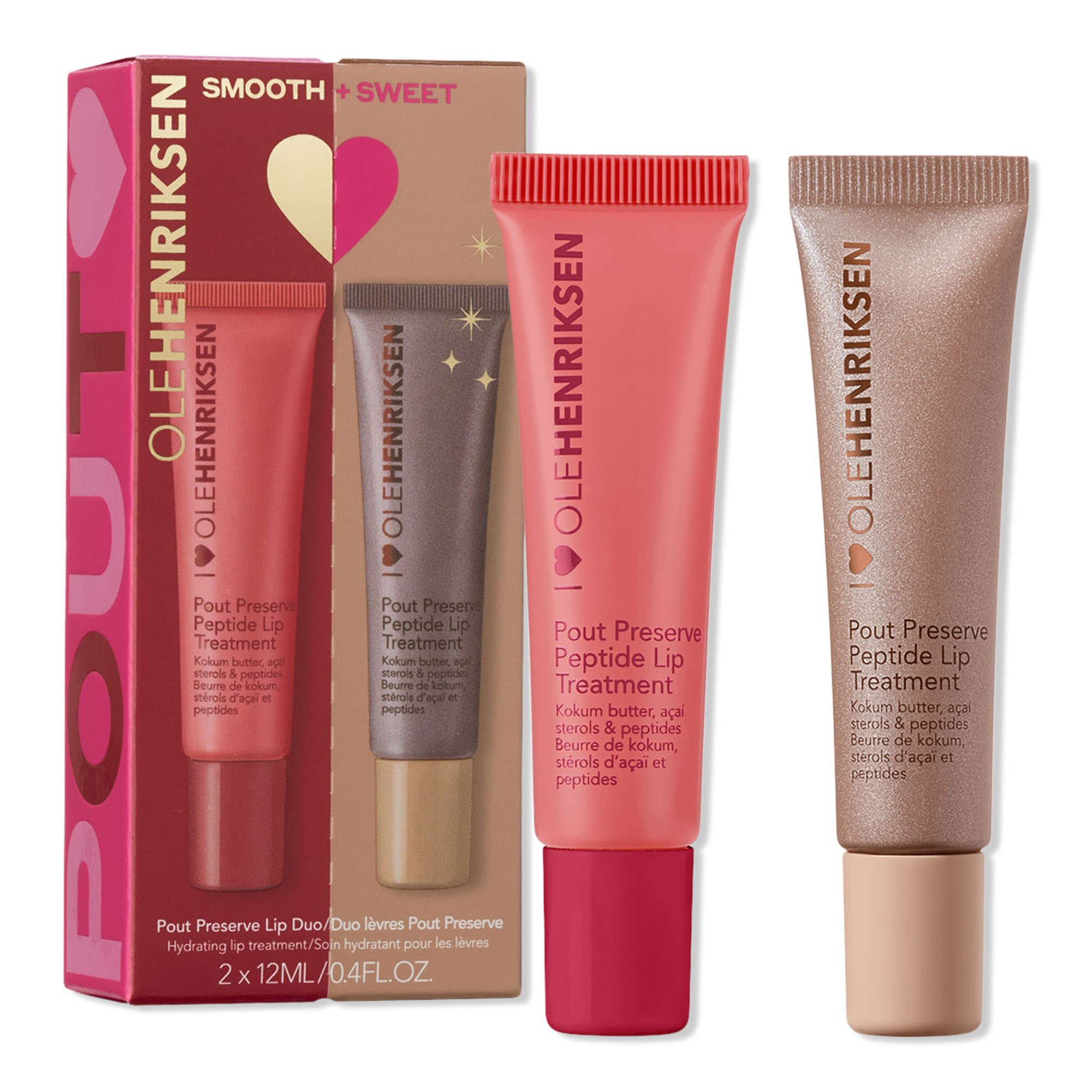 OLEHENRIKSEN Smooth + Sweet Pout Preserve Peptide Lip Duo #1