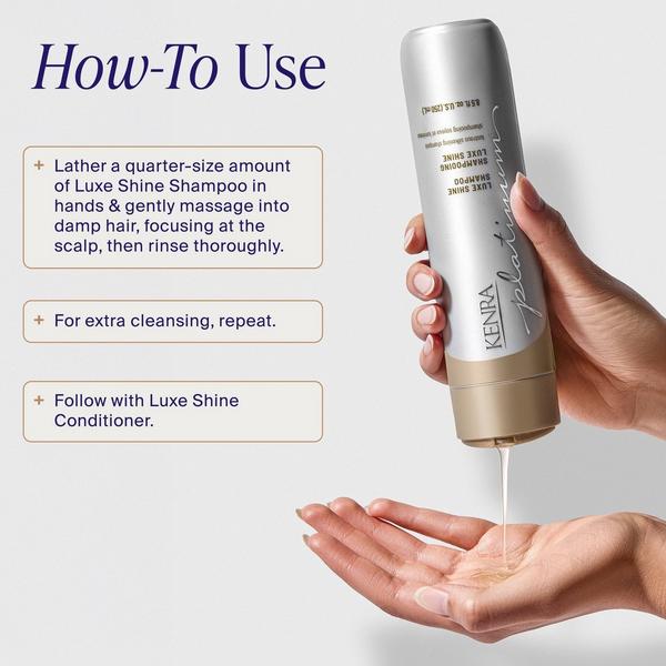 Kenra Professional Platinum Luxe Shine Shampoo #4