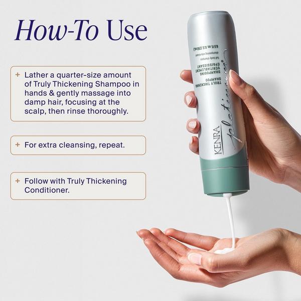 Kenra Professional Platinum Truly Thickening Shampoo #4