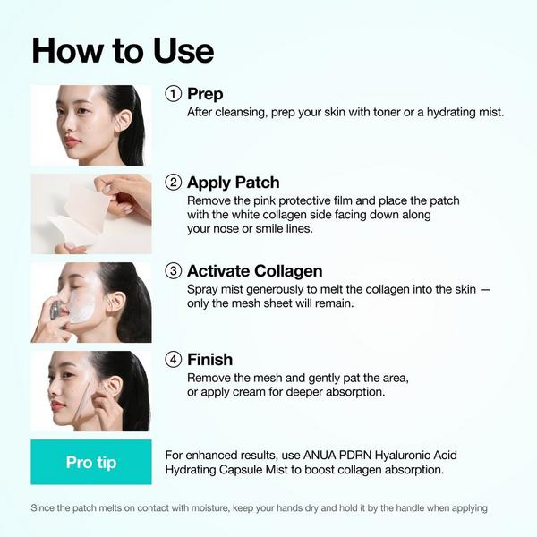 ANUA PDRN Collagen Melting Patch For Glass Skin #7