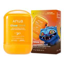 ANUA KPop Demon Hunters Invisible Glow Finish Sunscreen Stick
