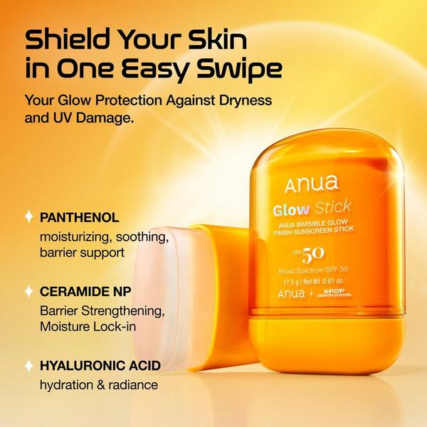 ANUA KPop Demon Hunters Invisible Glow Finish Sunscreen Stick #4