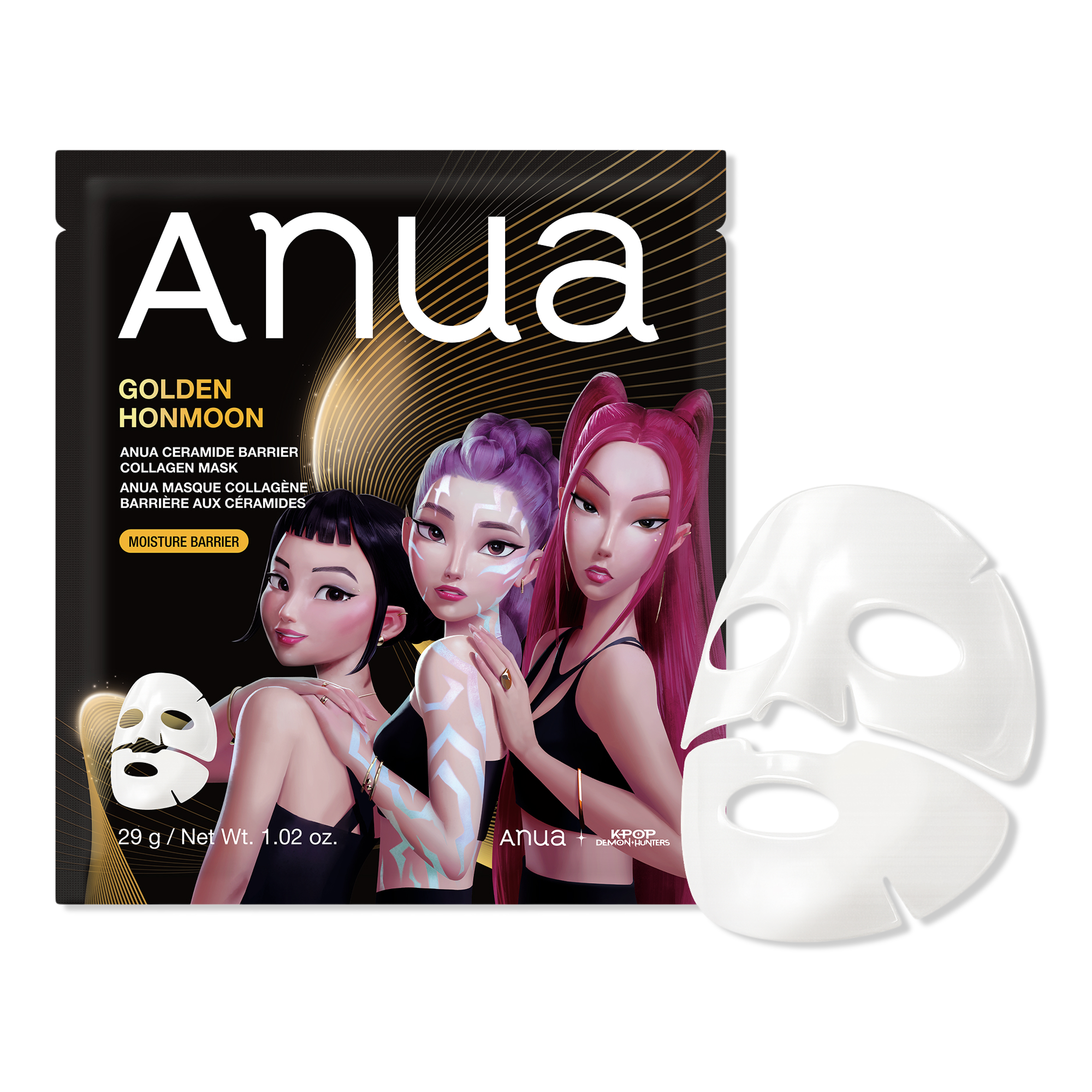 ANUA KPop Demon Hunters Ceramide Barrier Collagen Mask #1