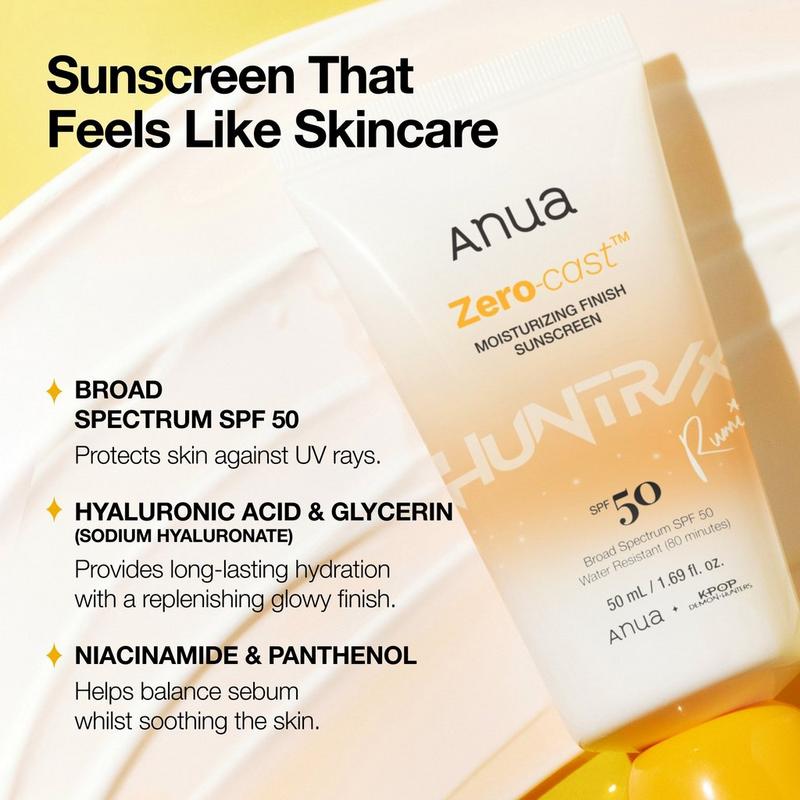 ANUA - KPop Demon Hunters Zero-Cast Moisturizing Finish Sunscreen
