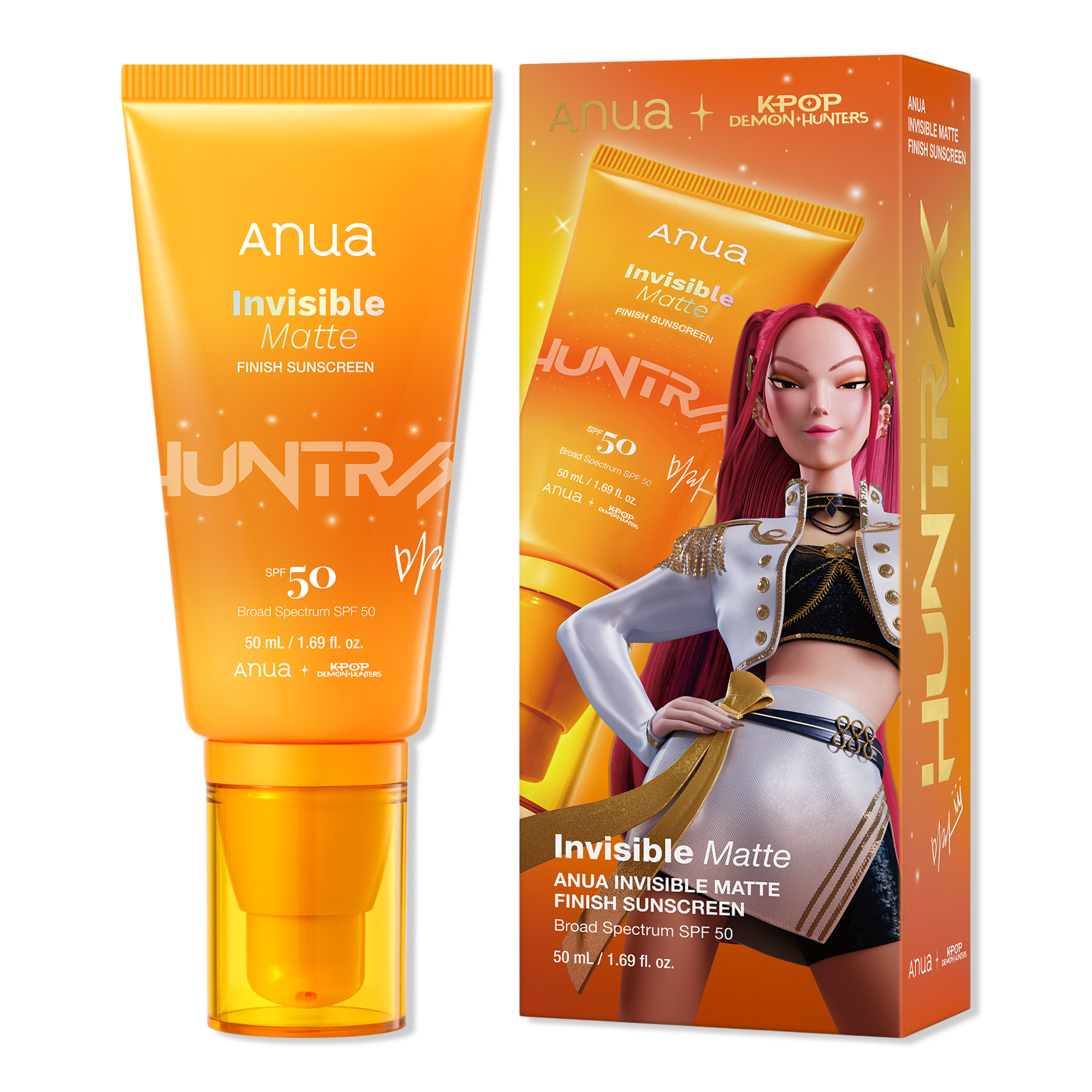 ANUA KPop Demon Hunters Invisible Matte Finish Sunscreen #1