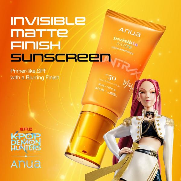 ANUA KPop Demon Hunters Invisible Matte Finish Sunscreen #4