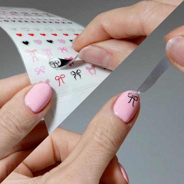 Dashing Diva Magic Pick Match Play Nail Art Stickers #4