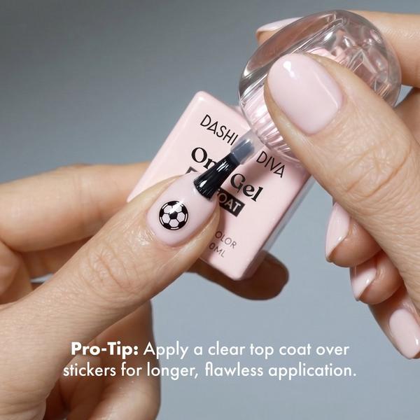 Dashing Diva Magic Pick Match Play Nail Art Stickers #8