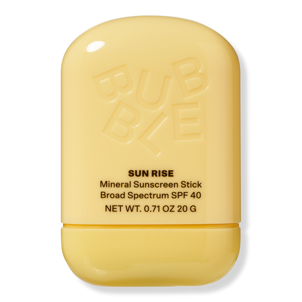 Bubble Sun Rise Mineral Sunscreen Stick Broad Spectrum SPF 40
