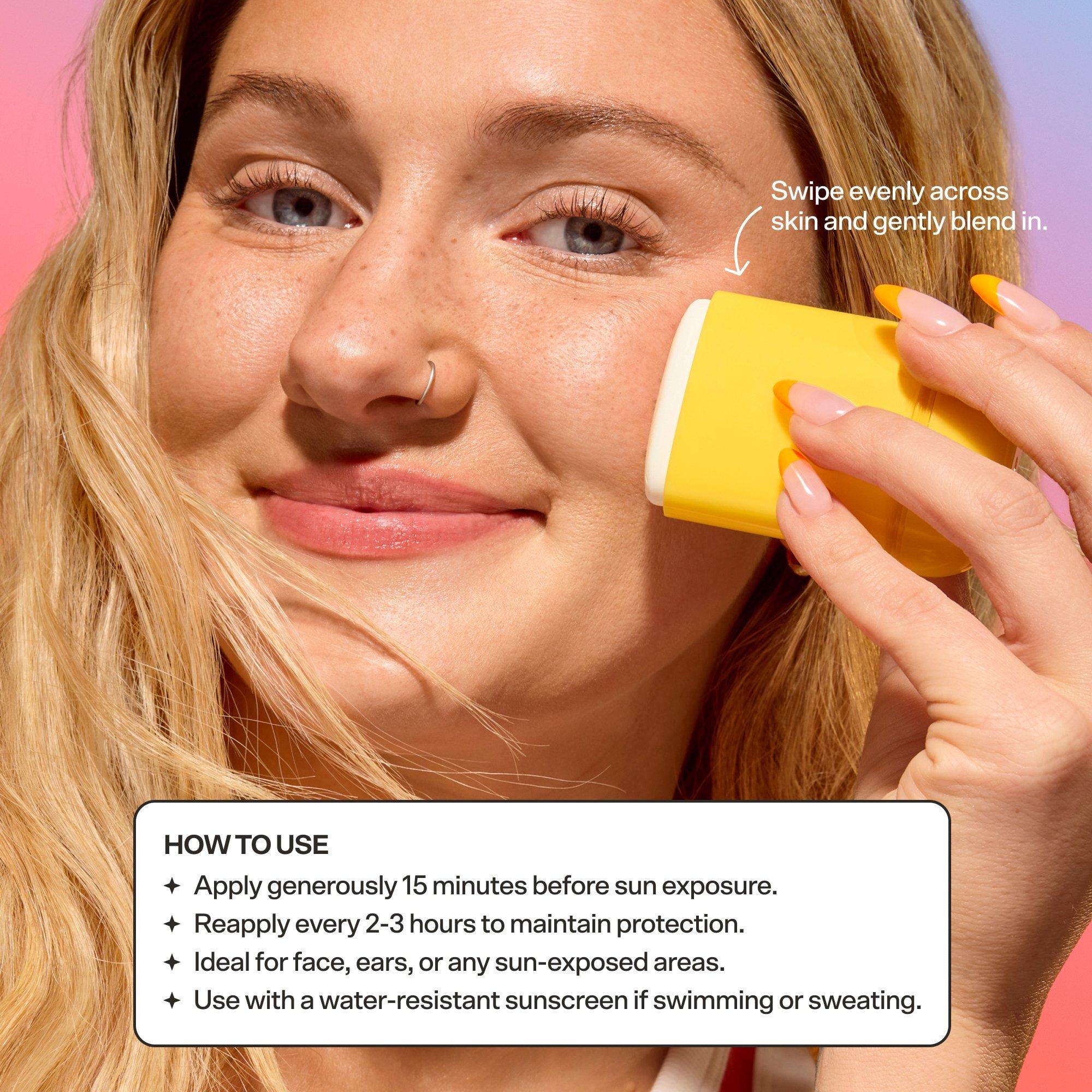Минеральный солнцезащитный стик Bubble Sun Rise SPF 40 — фото 5