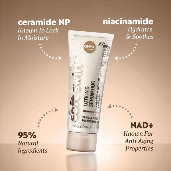 ONYX Professional  Soft Swirl Body Lotion and Serum Duo #2