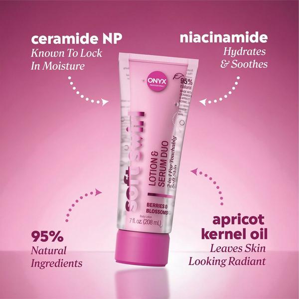 ONYX Professional  Soft Swirl Body Lotion and Serum Duo #2