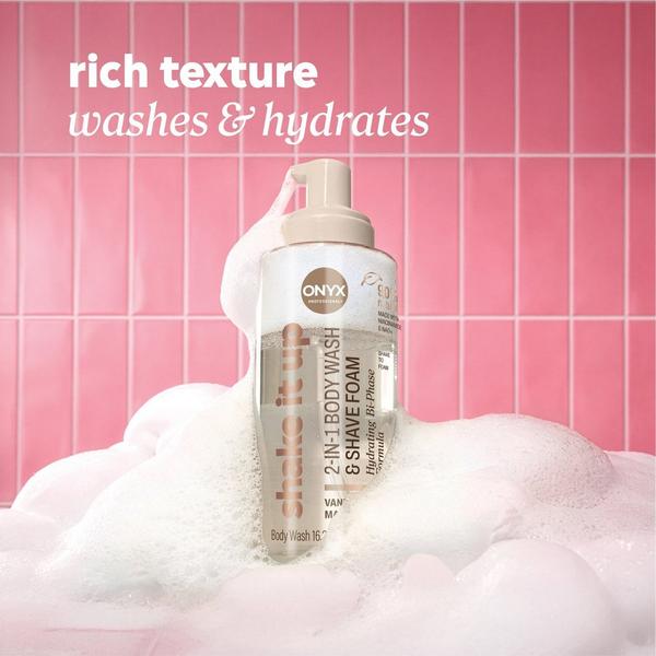 ONYX Professional  Shake It Up 2-in-1 Body Wash and Shave Foam #5