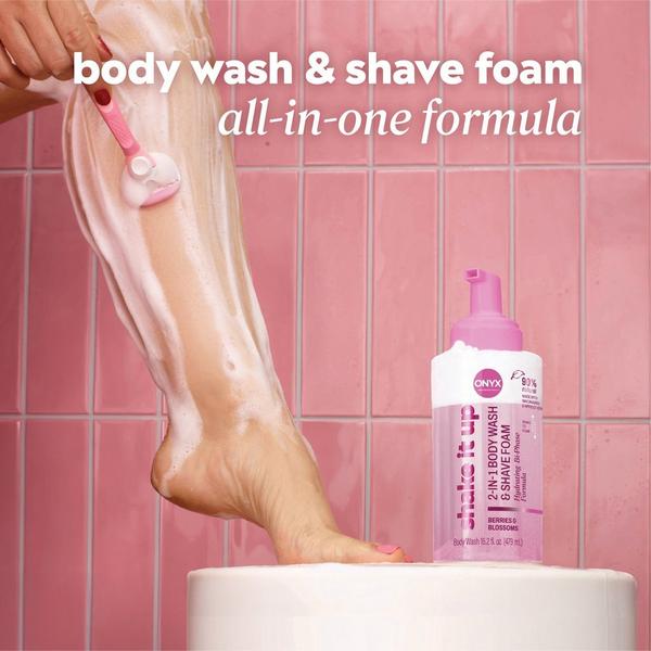 ONYX Professional  Shake It Up 2-in-1 Body Wash and Shave Foam #4