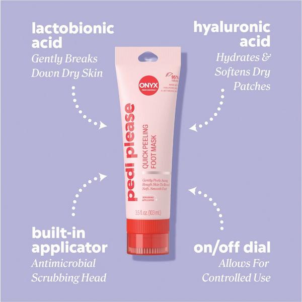 ONYX Professional  Pedi Please Quick Peeling Foot Mask #2