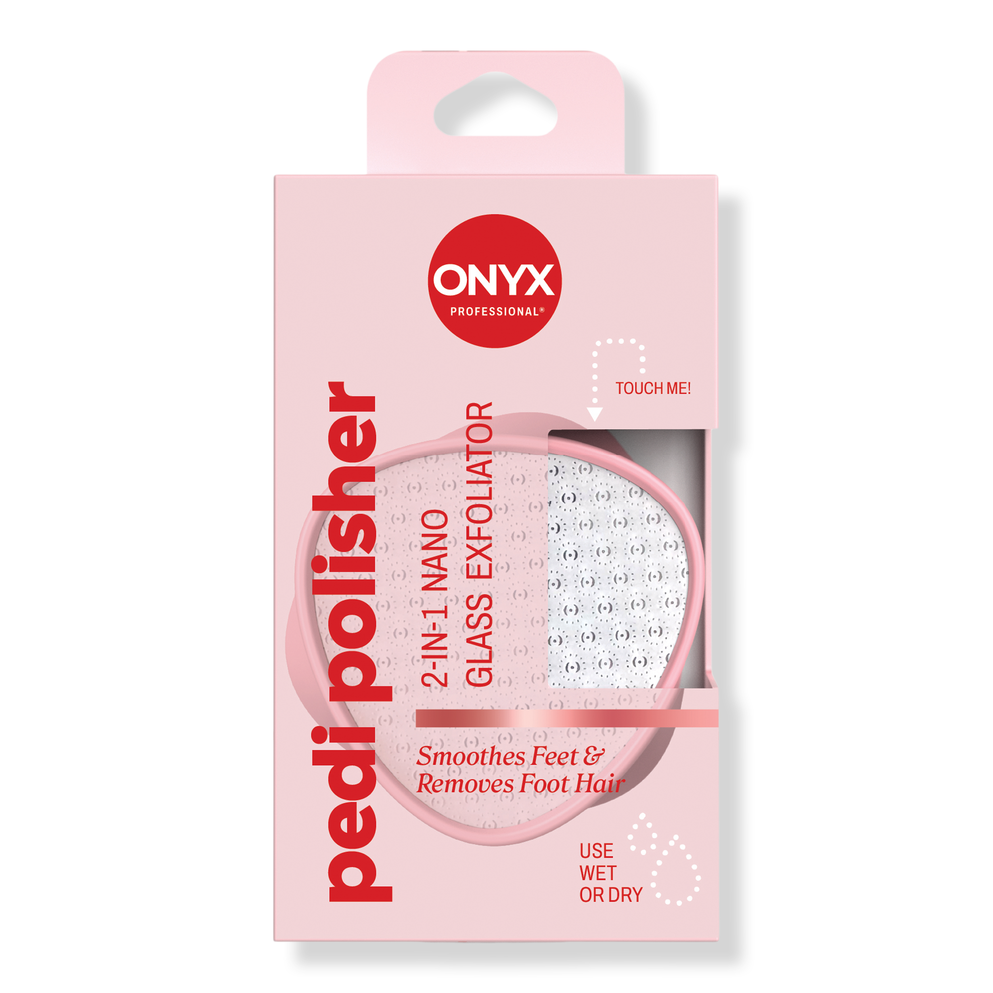 ONYX Professional  Pedi Polisher 2-1 Nano Glass Exfoliator #1
