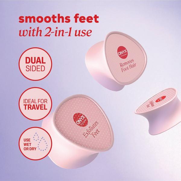 ONYX Professional  Pedi Polisher 2-1 Nano Glass Exfoliator #3