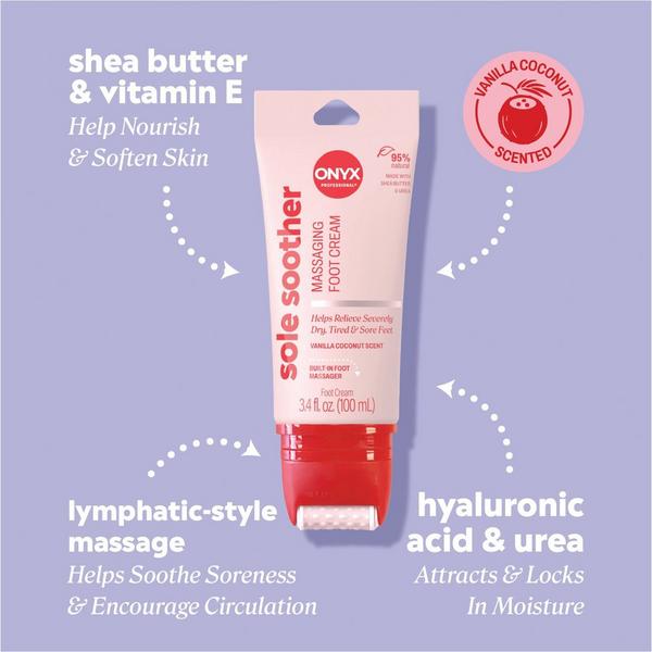 ONYX Professional  Sole Soother Massaging Foot Cream #3