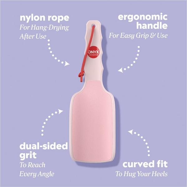 ONYX Professional  Smooth Curve XL Foot File #2