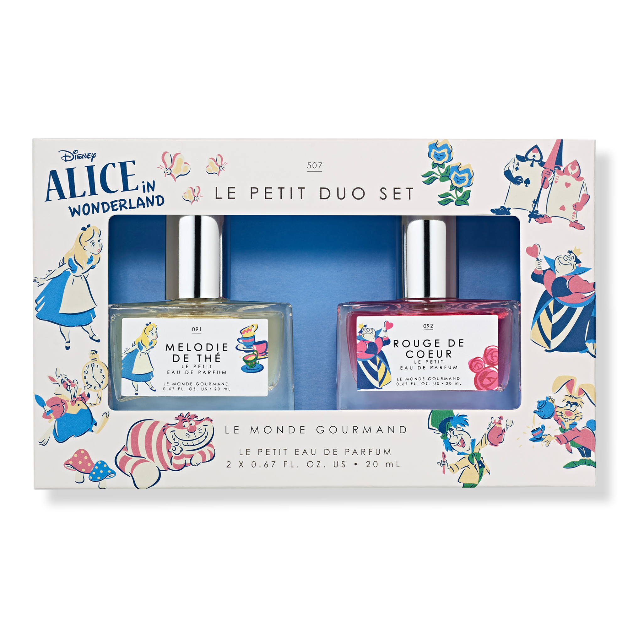 LE MONDE GOURMAND Alice In Wonderland Le Petit Duo Set - Characters #1