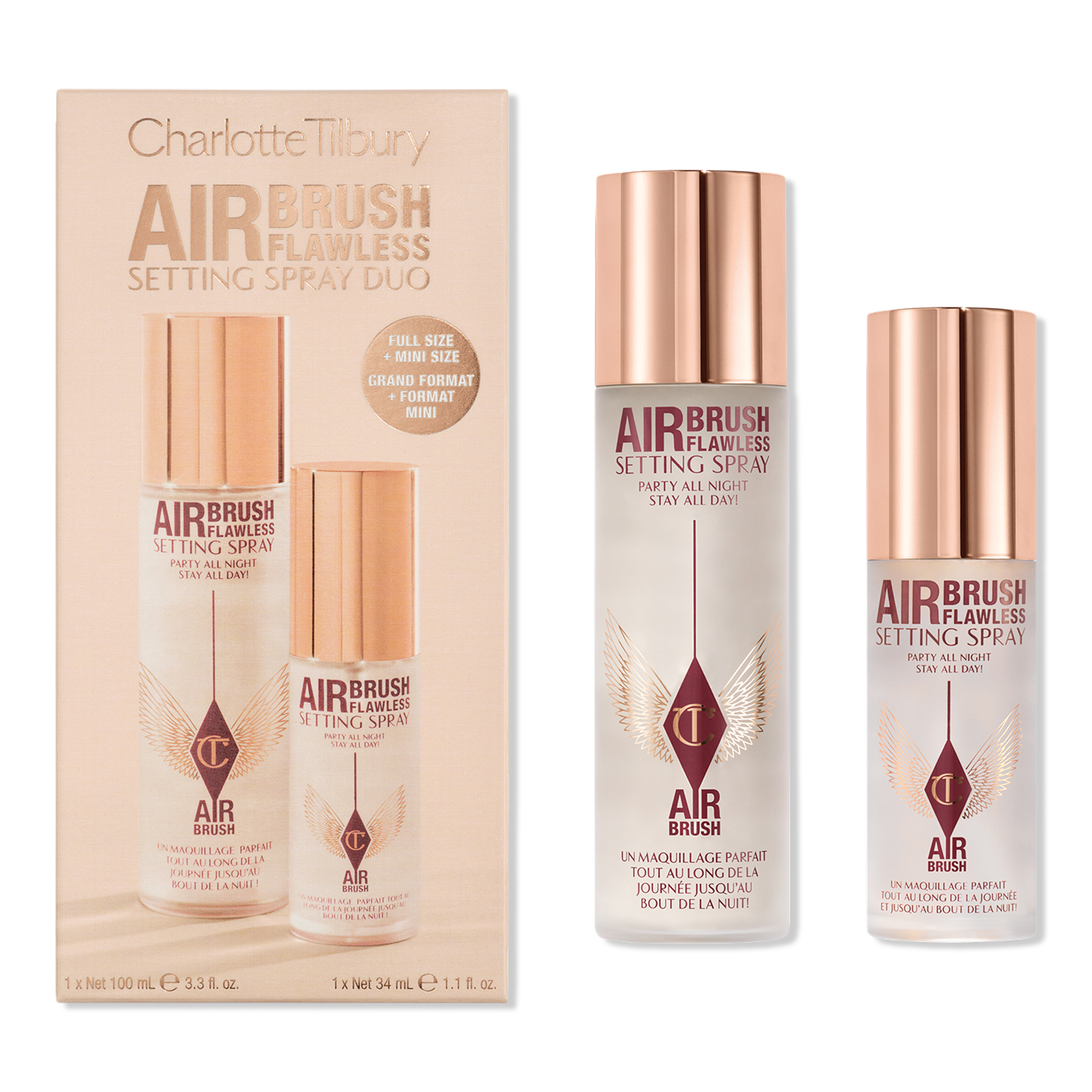 Charlotte Tilbury Airbrush Flawless Setting Spray Duo #1