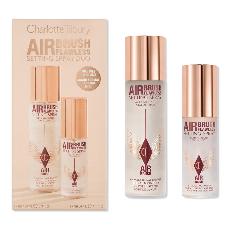Charlotte Tilbury - Airbrush Flawless Setting Spray Duo | Ulta Beauty